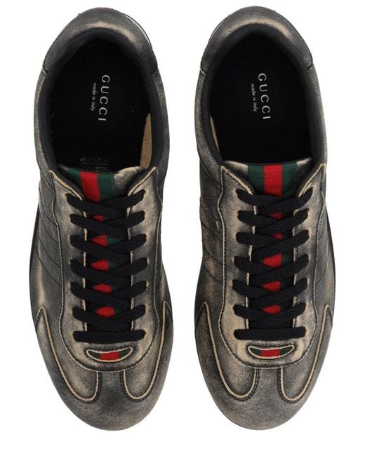 Gucci Brown "Shift" Sneaker