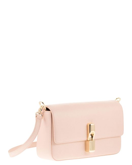 Furla Pink Iride Shoulder Bag S
