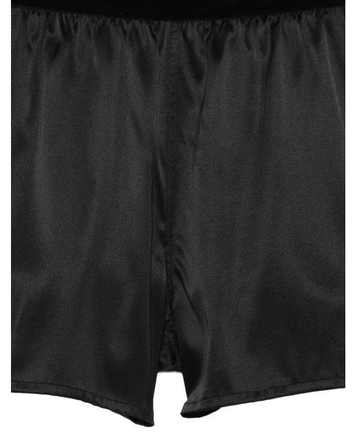 Tom Ford Short Met Elastische Taille in het Black