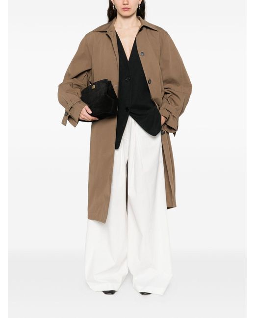 Totême  Natural Cotton Trench Coat