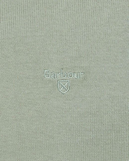 Barbour Green Maglione Girocollo