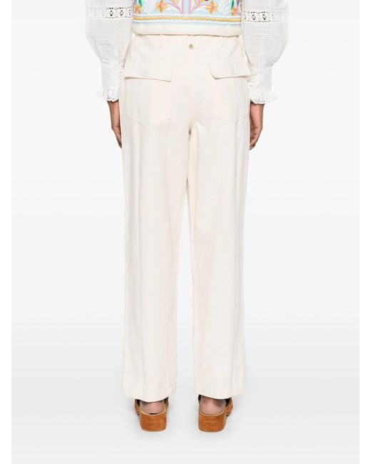 Antik Batik White Alex Pant Clothing