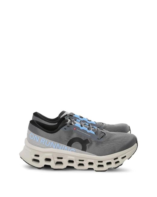 On Shoes Gray Cloudmonster 3