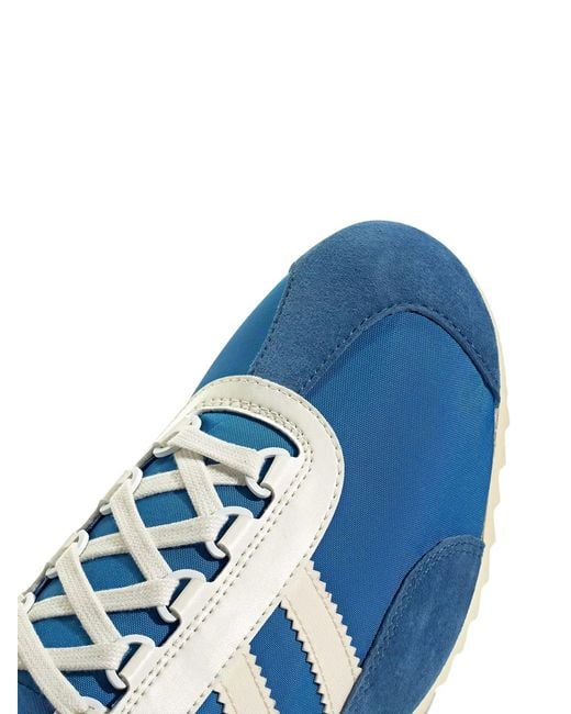 Adidas Originals Blue Sl 72 Pt Nylon Sneakers