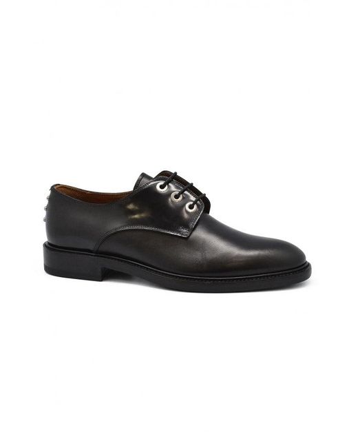 Givenchy Black Lace Up Shoes