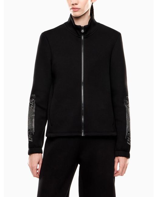 EA7 Truien Zwart in het Blue