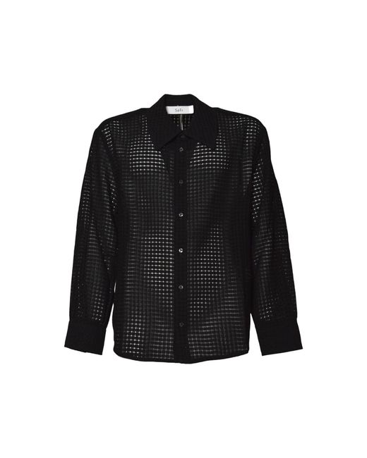 Chemises Séfr en coloris Black