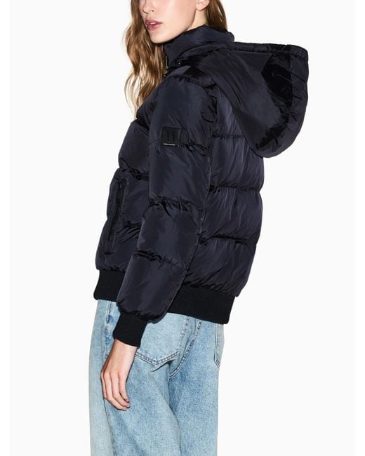 Manteaux Noir ARMANI EXCHANGE en coloris Blue