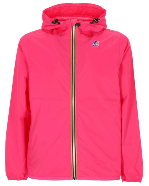 K-Way Le Vrai Intense Roze Jas in het Pink