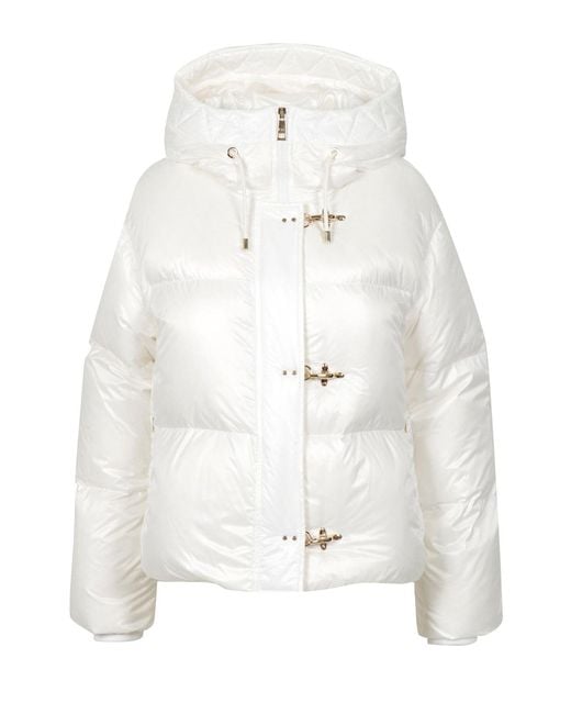 Abrigos Blanco Fay de color White