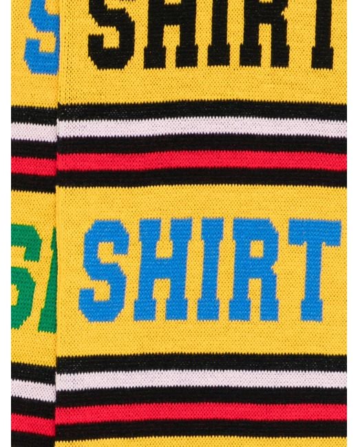 Comme des Garçons Yellow Scarf for men