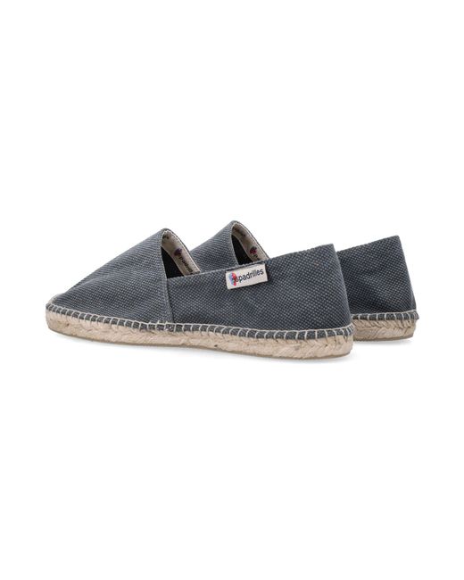Espadrilles Gray Flat Shoes