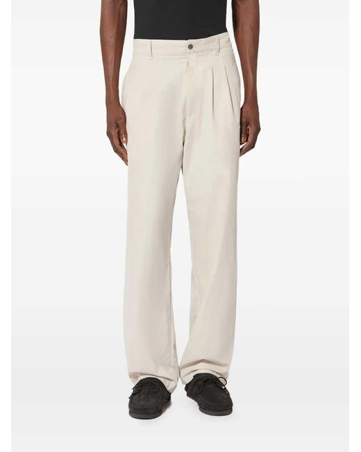Isabel Marant White Yostin Pleated Pants