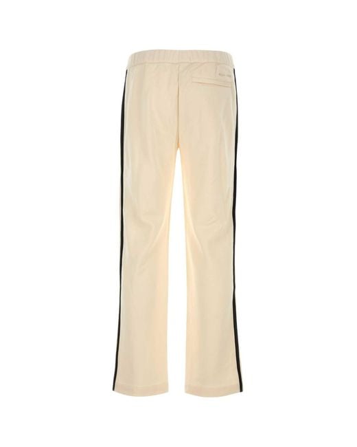 Adidas Natural Cream Cotton Blend X Wales Bonner joggers for men