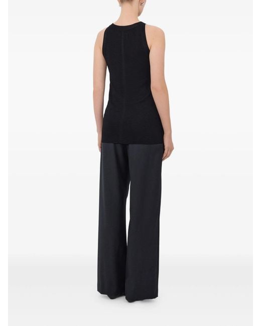 Loulou de Saison Black Ohana American Armhole Top