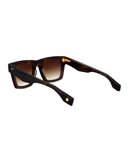 Dita Eyewear Brown Squared Sunglasses Dts712 A 02 Brn Cry