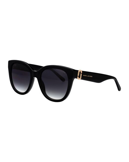 Marc Jacobs Black Acetate Sunglasses