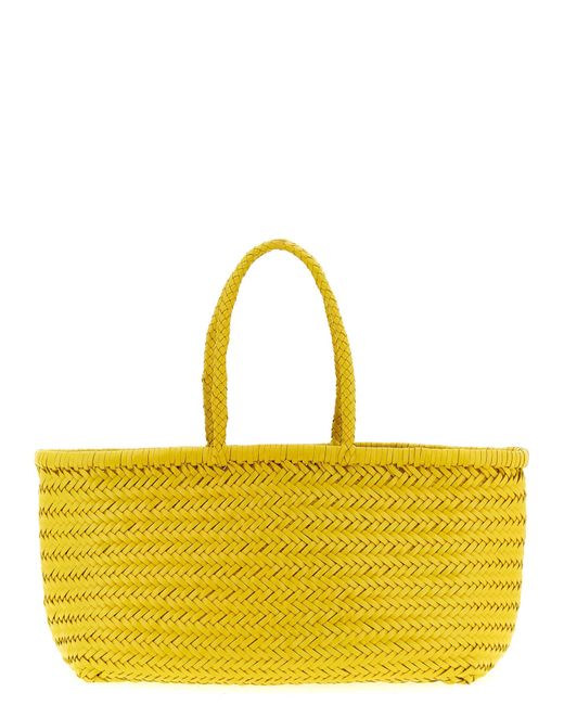 Dragon Diffusion Yellow Bamboo Triple Jump Shoulder Bags
