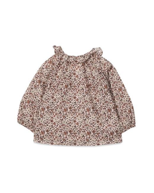 Teddy & Minou Natural M/L Floral Shirt