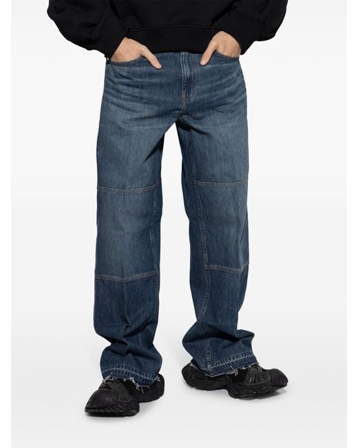 Vaqueros Rectos Helmut Lang de hombre de color Blue