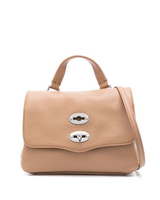 Zanellato Natural Postina Daily Baby Leather Handbag
