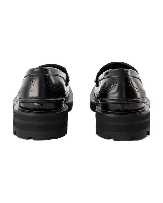 Alexander McQueen Loafers Zwart Leer in het Black