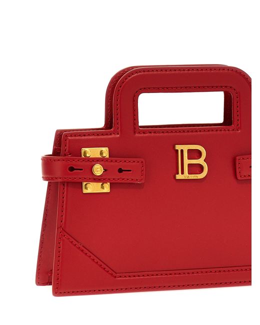 Balmain Red Handtasche "B-Buzz Small"