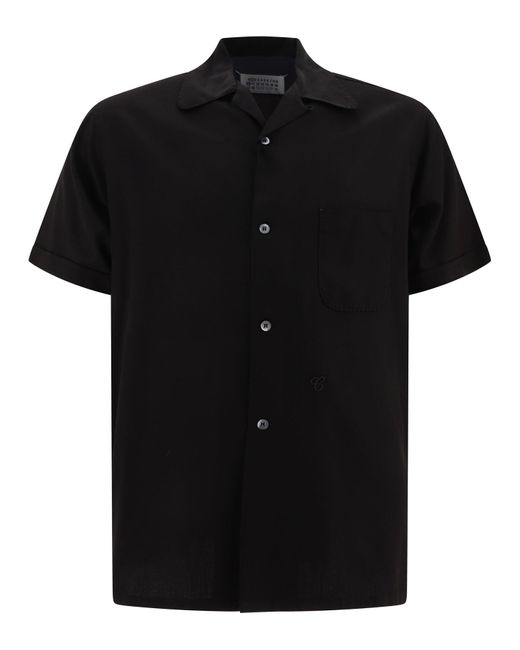 Camisa de "C" Maison Margiela de hombre de color Black