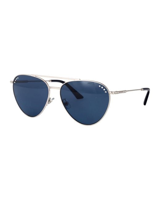 Jimmy Choo Blue Sunglasses