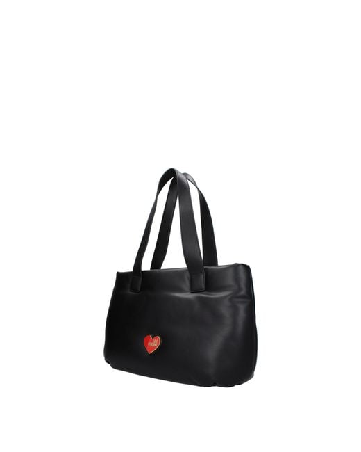 Love Moschino Black Shoulder Bags Polyurethane for men