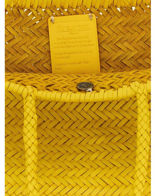 Dragon Diffusion Yellow Bamboo Triple Jump Shoulder Bags