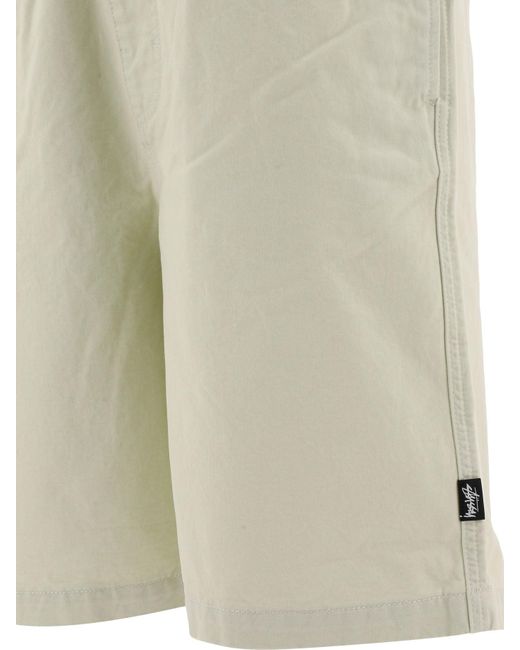 Stussy Natural Brushed Beach Shorts for men