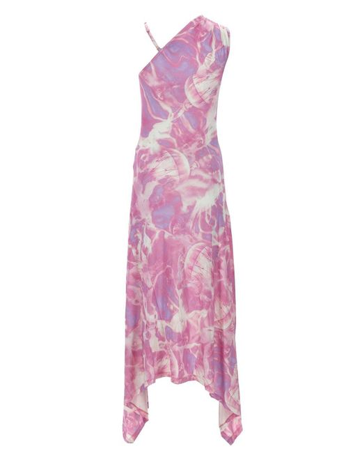 Versace Jeans Couture Pink Mini Chic Dress For