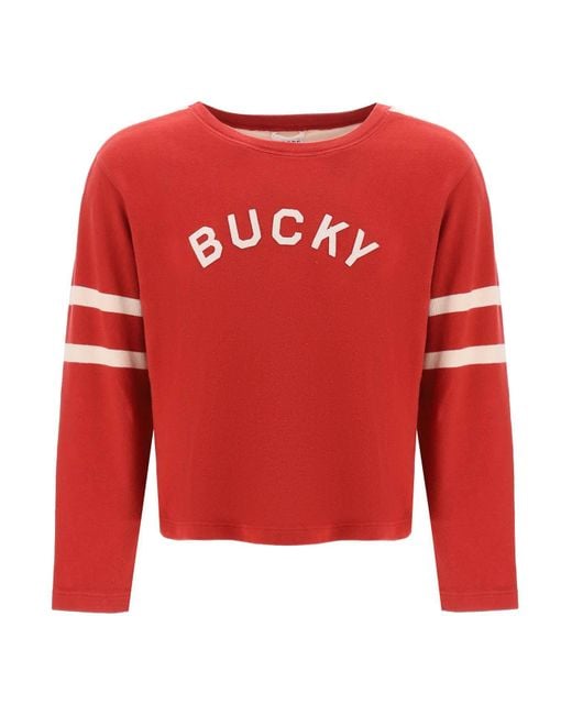 Pull en coton Bucky Bucky Bode pour homme en coloris Red