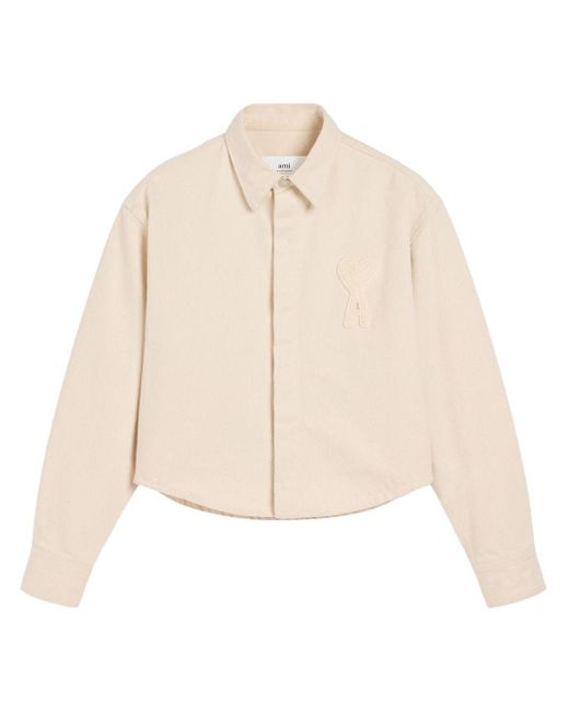 AMI Ami De Coeur Blouse in het Natural
