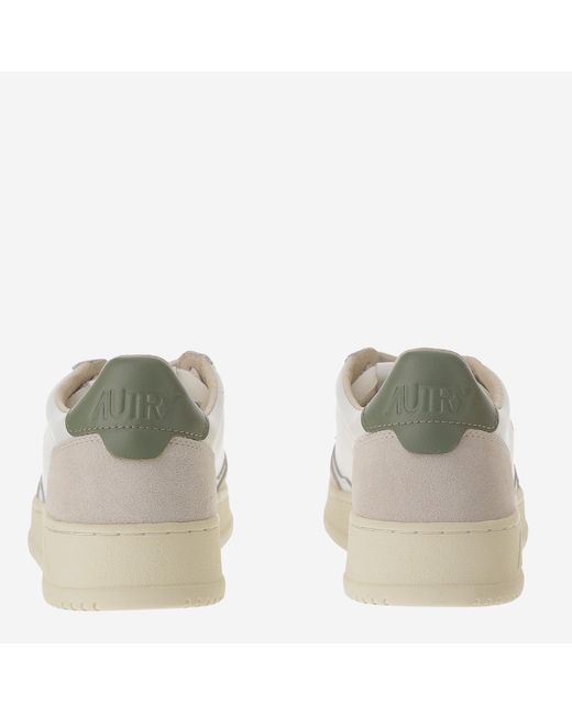 Autry Gray Medalist Low Sneakers