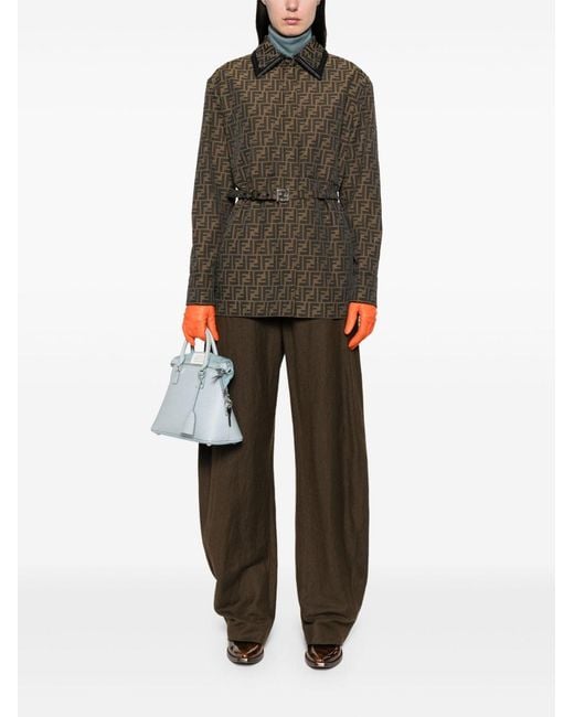 Fendi Green Ff Jacket
