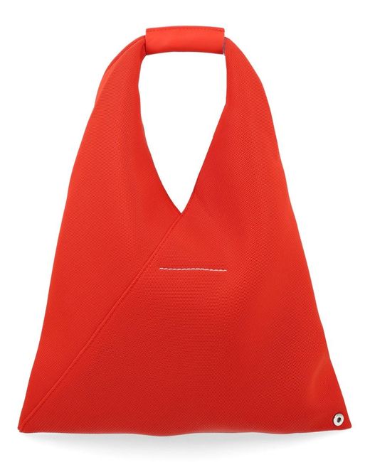 MM6 by Maison Margiela Red Small Japanese Bag