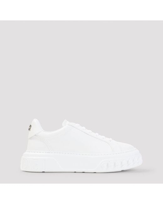 Casadei White Offroad-Sneaker