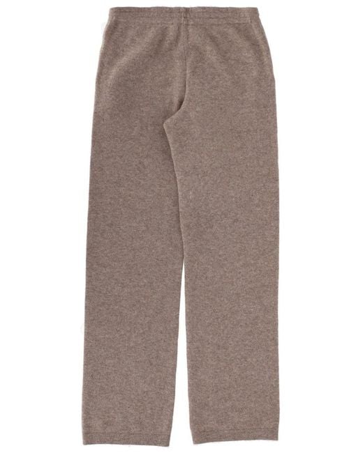 SPORTY&RICH Gray Cashmere Pants