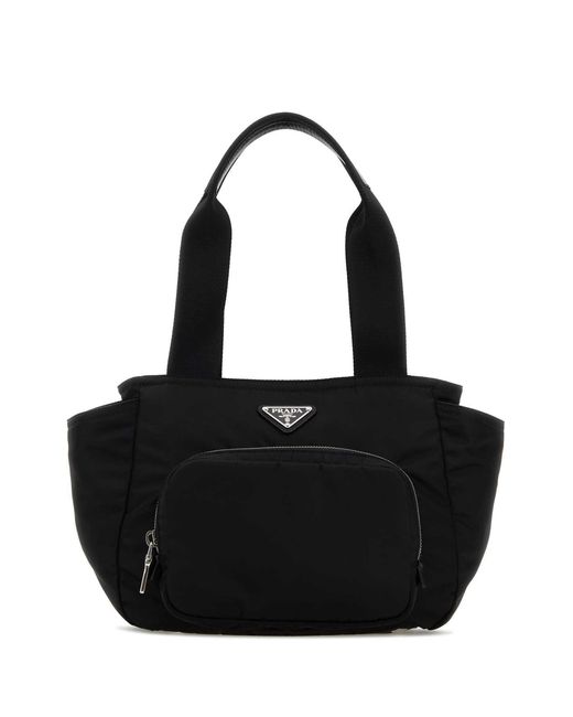 Prada Black Re-nylon Handbag