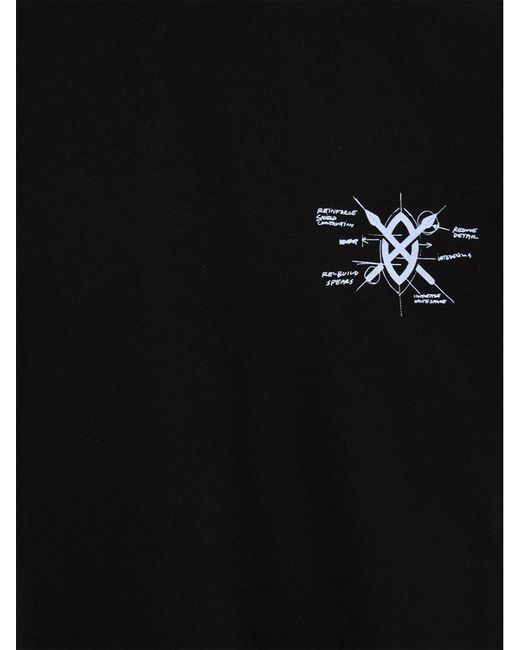 Daily Paper Black T Shirts And Polos