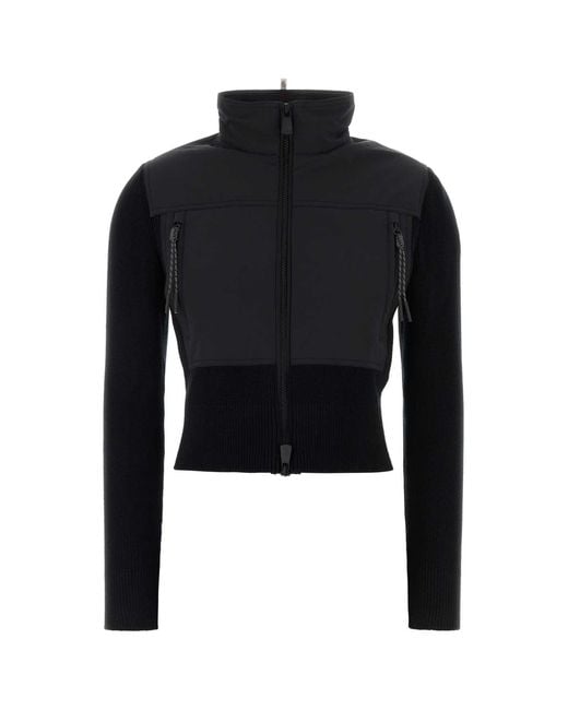 Moncler Black Cotton Jacket