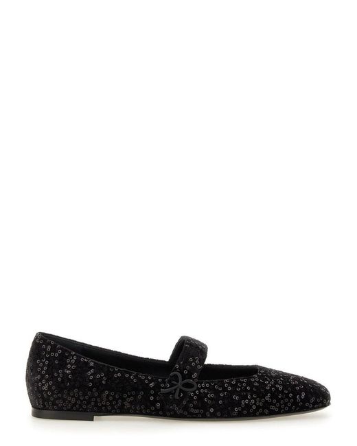 Roberto Festa Black Ballerina With Rhinestones