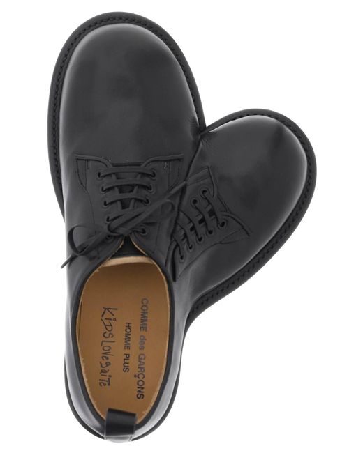 Comme des Garçons "Doppelkipps -Derby -Schuhe von Comme des Garçons in Black für Herren