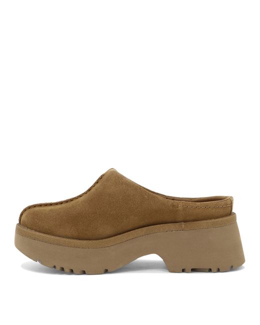Ugg Brown "New Height" Slippers