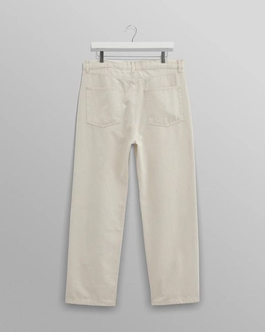 Wax London White Trousers for men