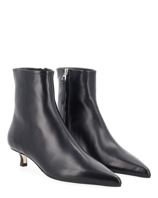 Aeyde Black Solid Sofie Boots