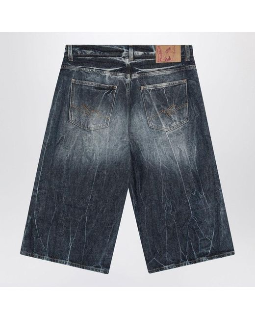 Martine Rose Blue Bermuda for men