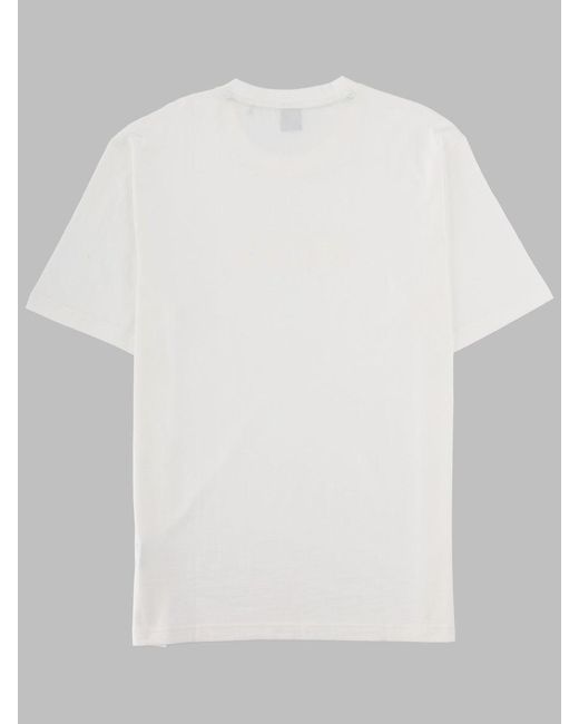 Boss White T Shirt "Terrace" Con Logo